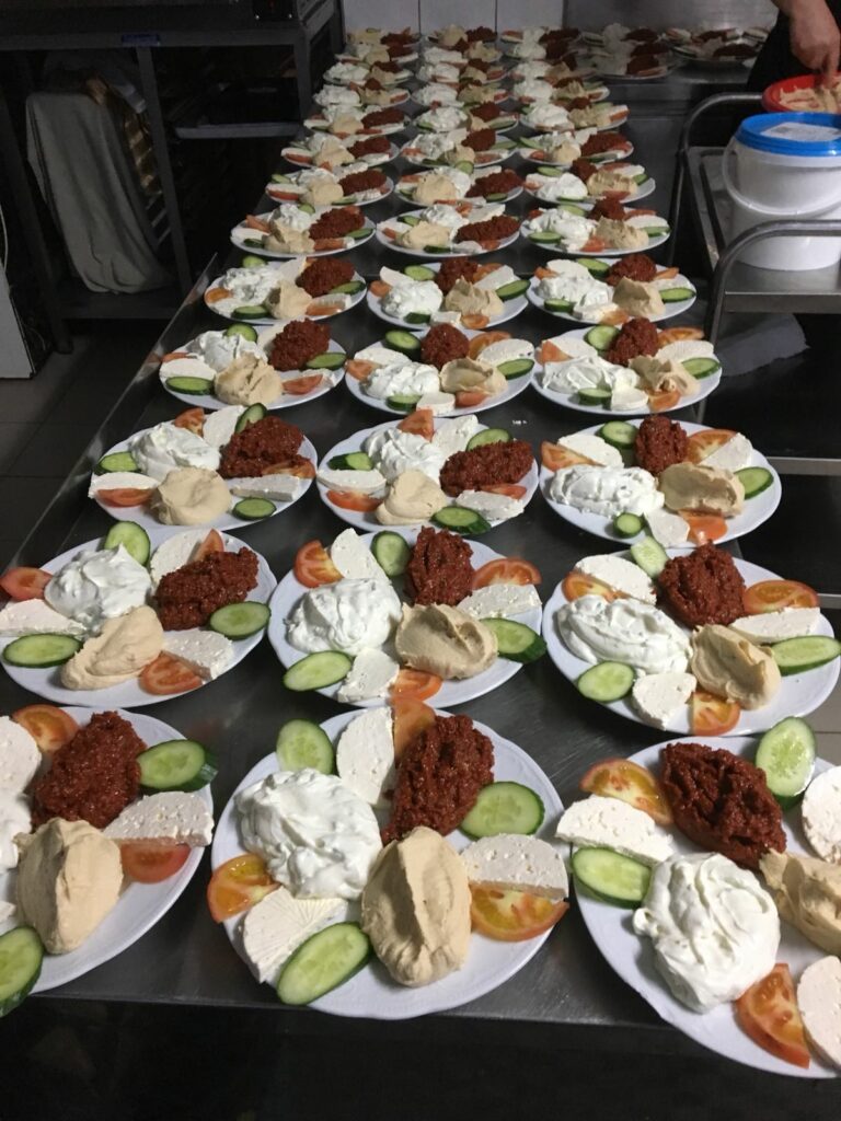 Gedeckte Festtafel